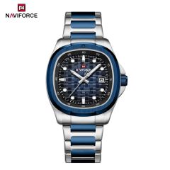 Naviforce Gents Metal Watches Blue 9240