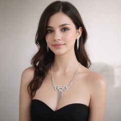 Crystal Necklace Set