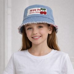 Girls Round Cap