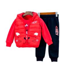 Baby Gs 3Pc Pt+Tst+Sw L/S+Cap