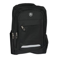 Back Pack Bag Fabric Black