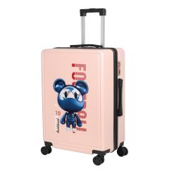 Trolley Bag Hard Printed 24