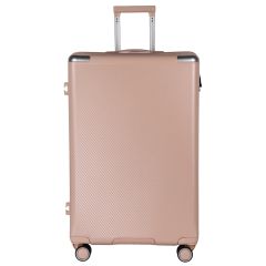 حقيبة سفر جلد بعجلات