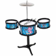 Jazz Drum Set Stitch Design