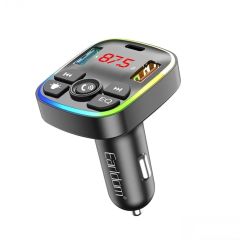 Earldom RGB Car Charger & Wireless Music Player-M110