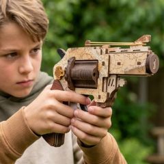 Rubber Band Wooden Gun