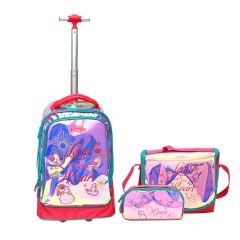 Soft Character Trolley Bag Girls