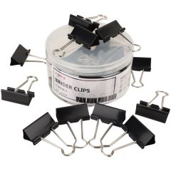 Yalong Binder Clip 24 Pieces Black