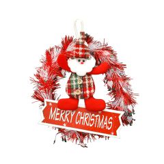 Decorative Christmas Santa Claus Wreath