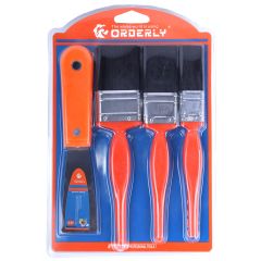 Orderly Professional Putty Knife  Paint Brushes Set