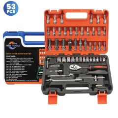 New Tools Sockets & Bits 53 Pieces Set
