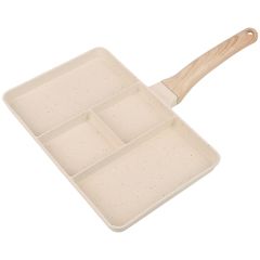Granite Fry Pan Wooden Holder