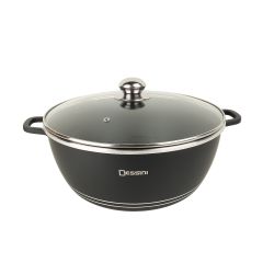Granite Cookware With Top Lid 32cm