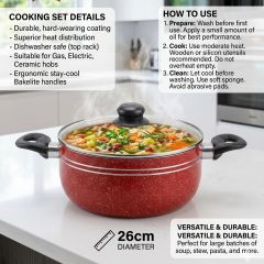 Non Stick Casserole 26cm