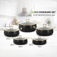 Granite Cookware Set 10 Piece