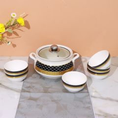 طقم قدور شوربة 8 قطع