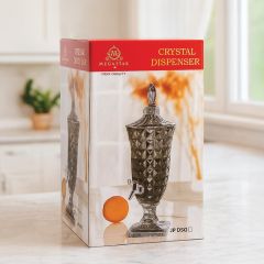 Mega Star Crystal Juice Dispenser With Tap 2L