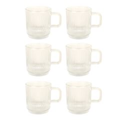 Glass Tea Cup Set 6 Pieces CV-350