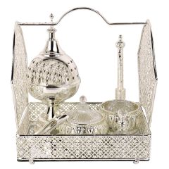 Burner Set Small Silver