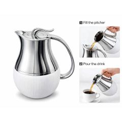 Plastic Silver Flask