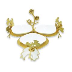 3 Part Candy Bowl With Stand