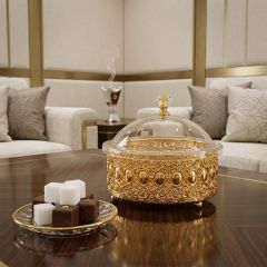 Metal Candy Bowl