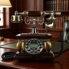 Ceramic Antique Telephone