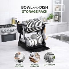 Plastic Dish Rack 2 Layer
