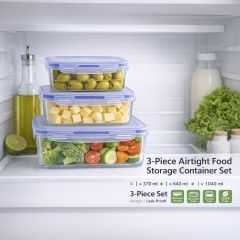 Plastic Food Container Set 3 Piece