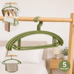 Plastic Hanger Set 5 Piece