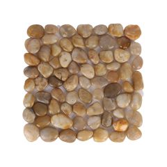 Marble Stone Table Mat 30x30cm Yellow