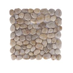 Marble Stone Table Mat 30x30cm White