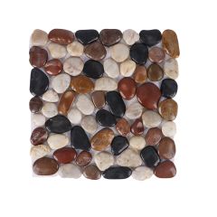 Marble Stone Table Mat 30x30cm Brown