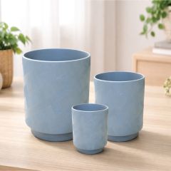 Ceramic Flower Pot Set 3 Piece