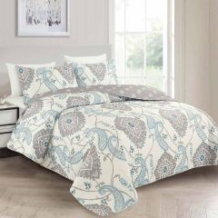 Printed Bed Cover Single Microfiber