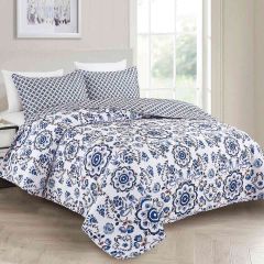 Printed Bed Cover King Microfiber