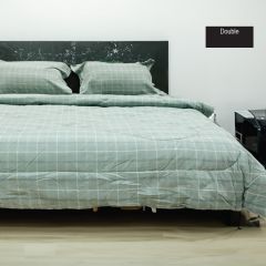 Cotton Comforter 4 Pieces Set Double