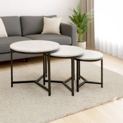 Modern Nesting Table 3 Pieces