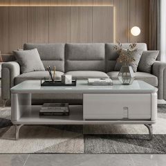 Marble Tea Table Single Rectangle