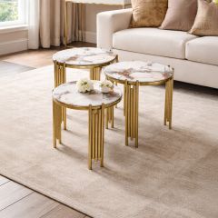 Round Nesting Coffee Tables