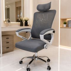 Office Chair Mesh Fixed Mid Back