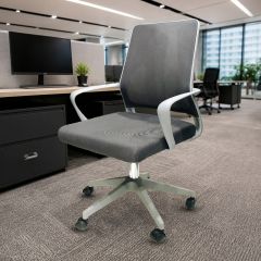 Office Chair Mesh Fixed Mid Back