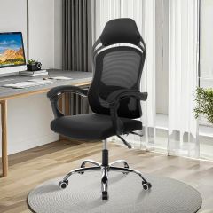 Office Chair Mesh Fixed High Back