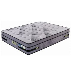 Mattress Spring (150 x 190 cm, White + Gray)