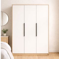 Wooden Wardrobe 3 Doors