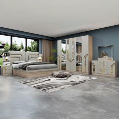 Bedroom Set Oukesh-Hn-503-L Gry