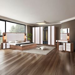 Modern Bedroom Set with Headboard