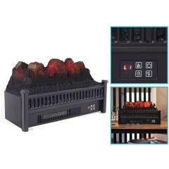 Modern Fireplace 23A-BK