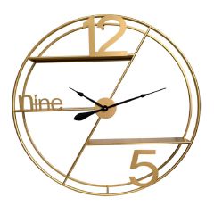 Stand Wall Shelf Clock 9550-YX20210809-BLAC