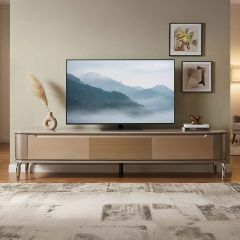 TV Stand Glass Top 160cm